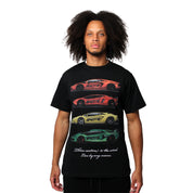 CAUTION TO THE WIND S/S TEE BLACK