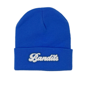 VARSITY SCRIPT BEANIE COBALT