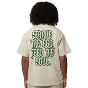 EGO S/S TEE TAN