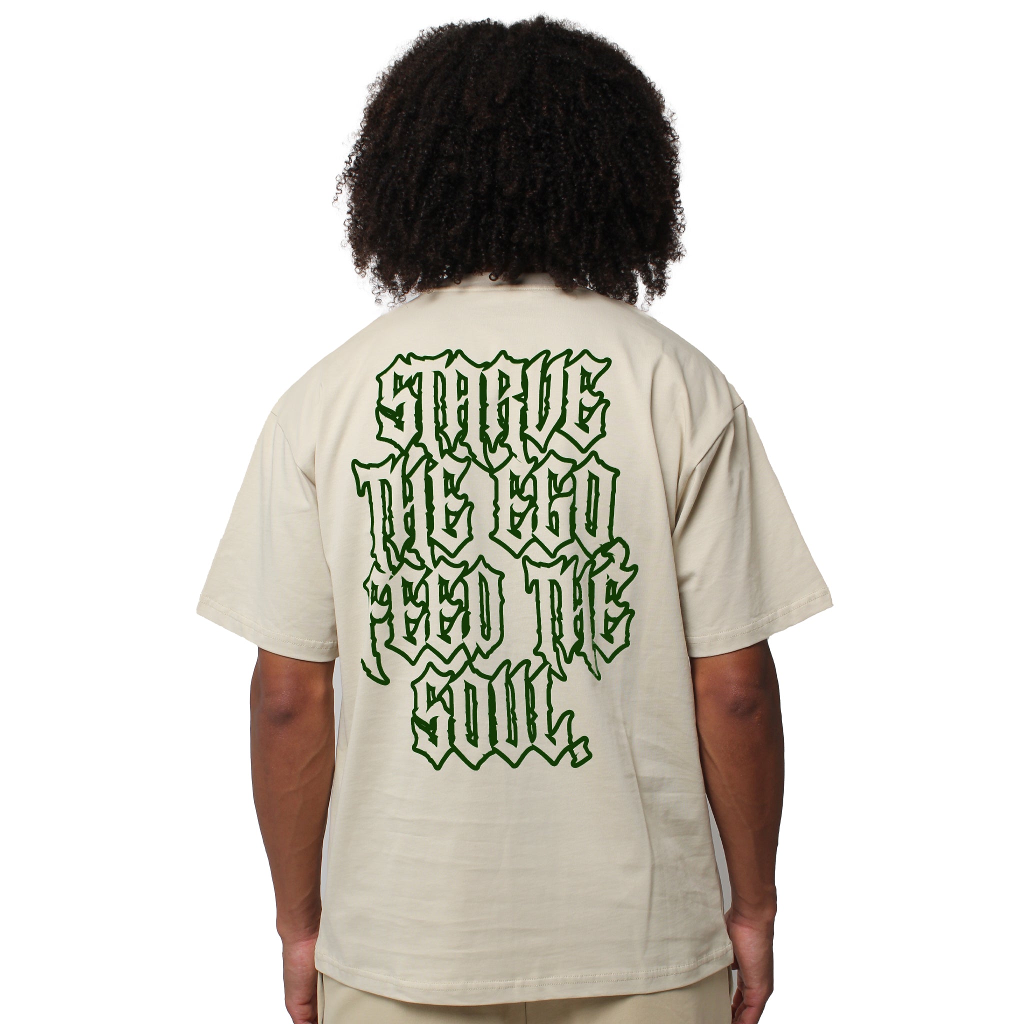 EGO S/S TEE TAN