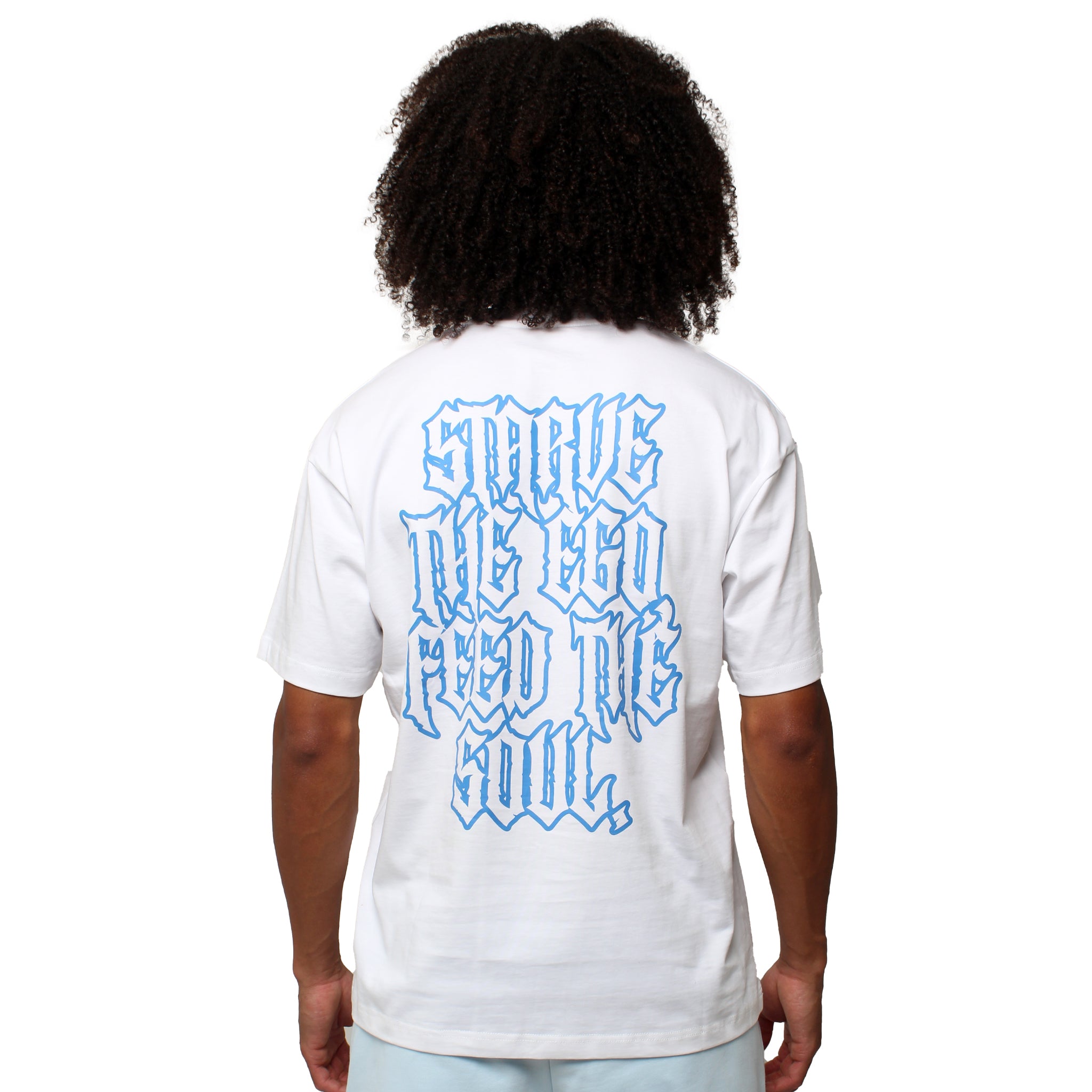 EGO S/S TEE BLUE
