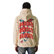 FLY FREE PULLOVER HOODY TAN