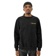 HAPPY DAYS CREWNECK SWEATSHIRT BLACK