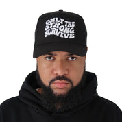 ONLY THE STRONG SURVIVE TRUCKER