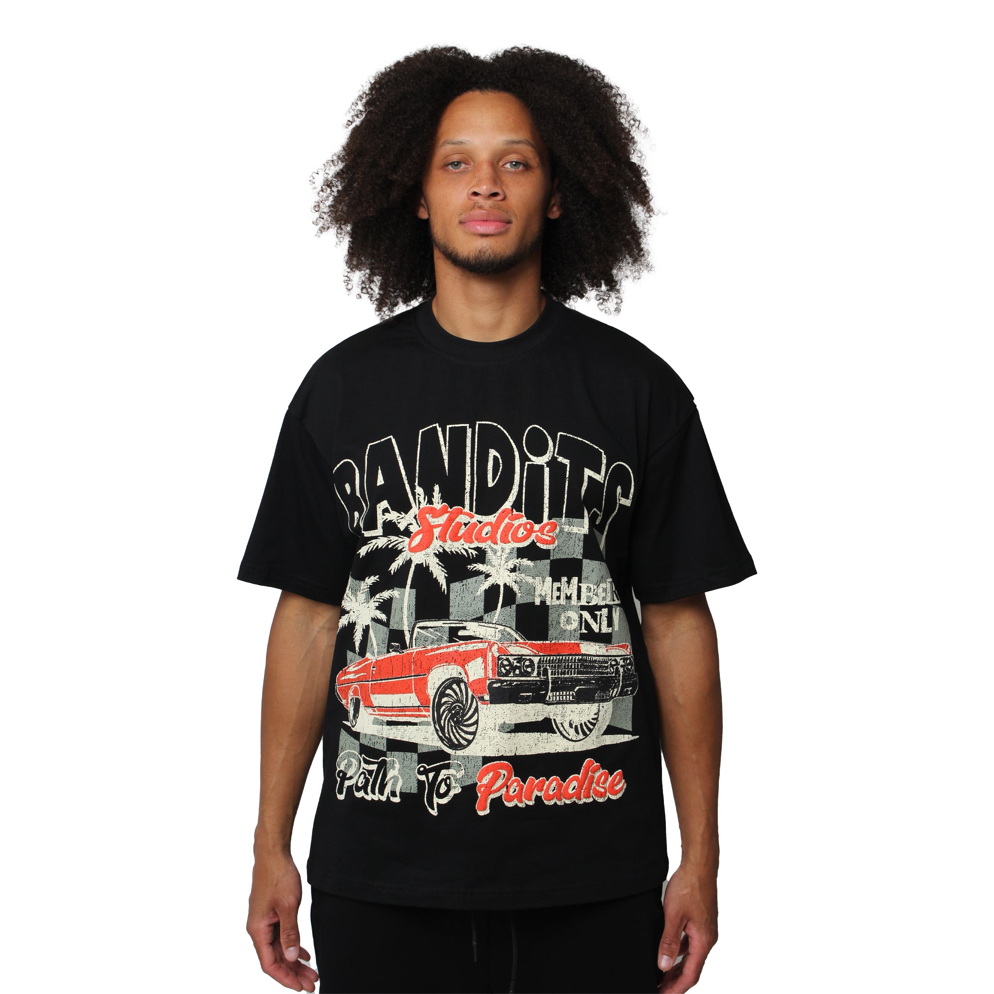 PATH TO PARADISE S/S TEE BLACK