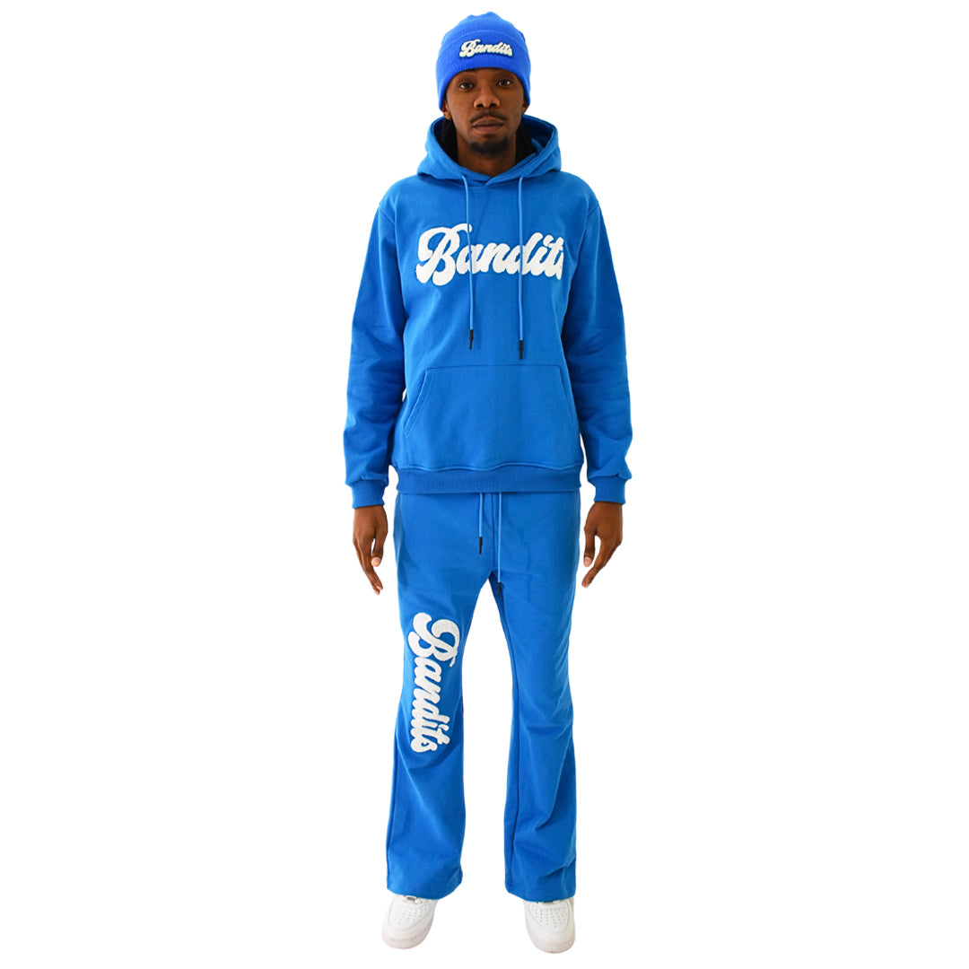 VARSITY SCRIPT PULLOVER HOODY COBALT
