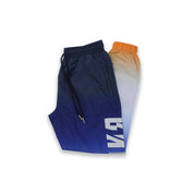 GRADIENT NYLON JOGGERS NAVY