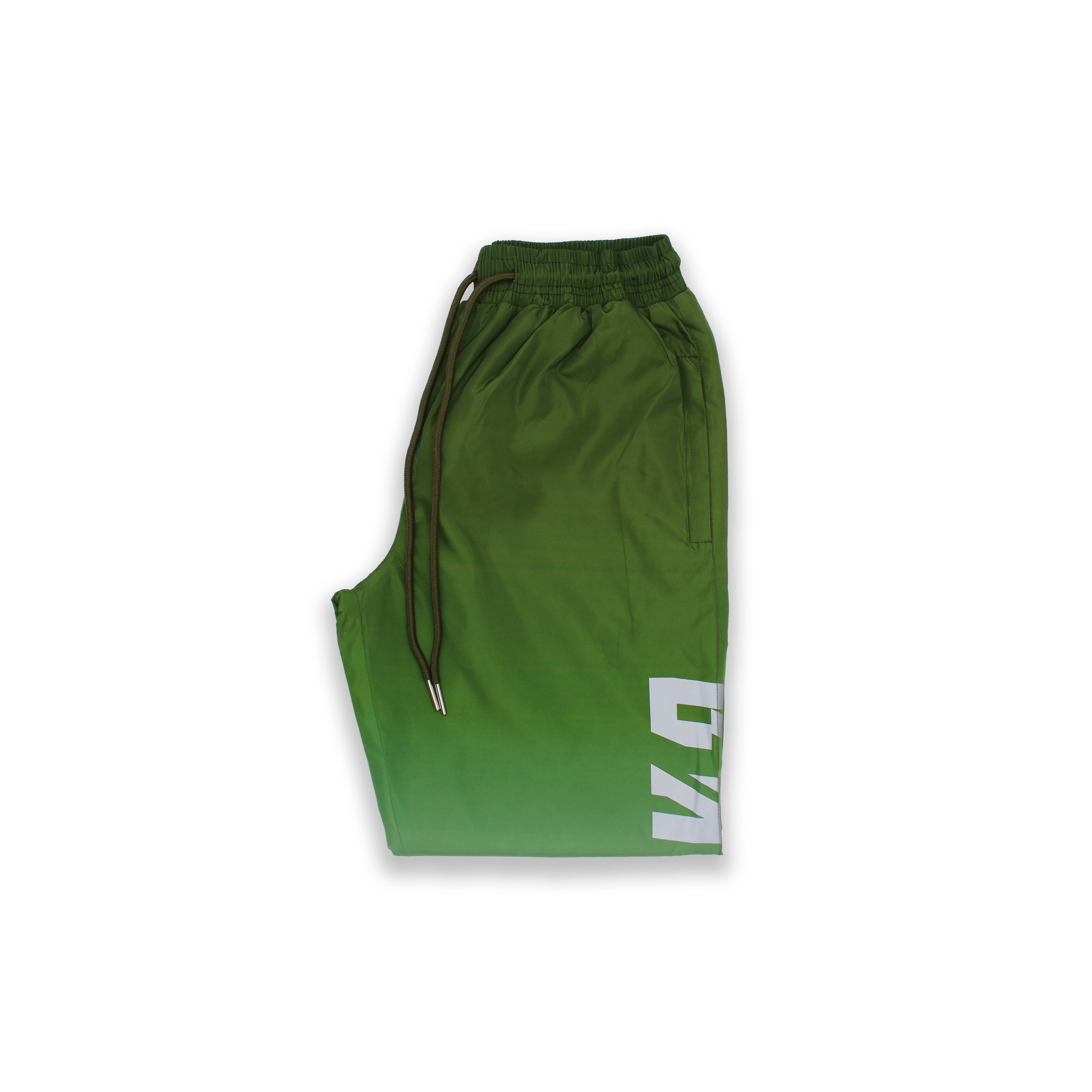 GRADIENT NYLON JOGGERS OLIVE